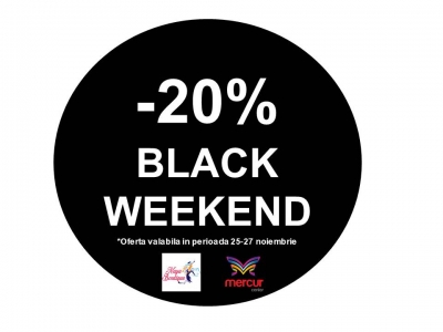 BLACK WEEKEND 25-27 NOIEMBRIE: Magazinul NAYA BOUTIQUE