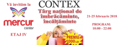 CONTEX t&acirc;rg naţional de &icirc;mbrăcăminte, &icirc;ncălţăminte