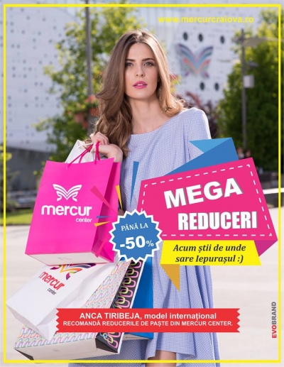 Bucurie &icirc;n familie: MEGA reducerile de Paște &icirc;n Mercur Center!