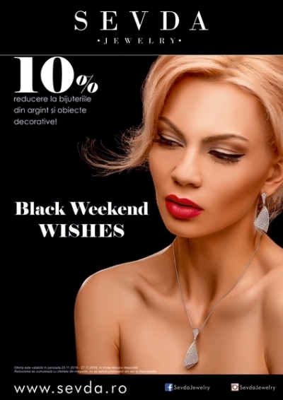 Sevda Jewelry, din MERCUR CENTER, vă răsfaţă cu reduceri de 10% la bijuteriile din argint şi obiecte decorative